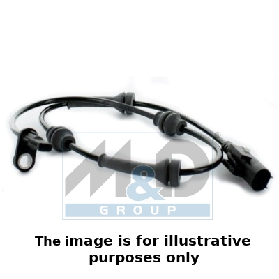 ABS-Hintersensor, zweiseitig