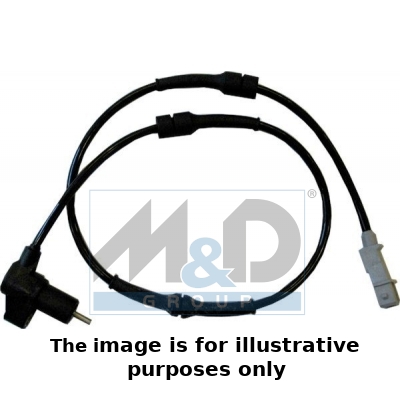 ABS-Hintersensor, zweiseitig