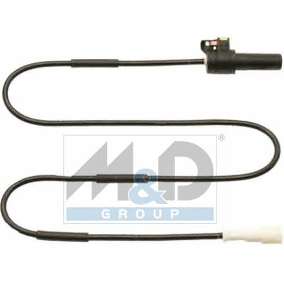 ABS-Hintersensor, zweiseitig