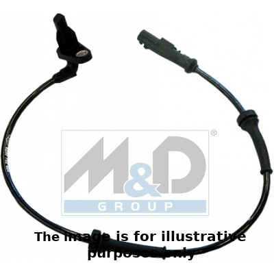ABS sensor achteraan, links