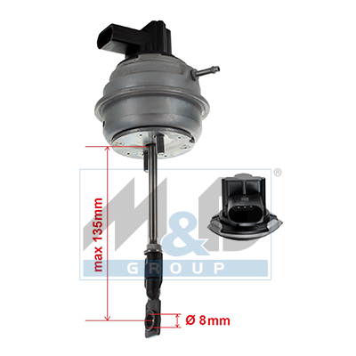 Electronische turbo actuator