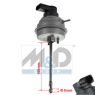 Electronische turbo actuator