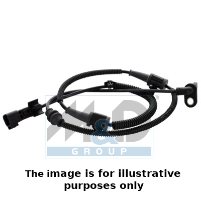 ABS sensor vooraan, 2 kanten