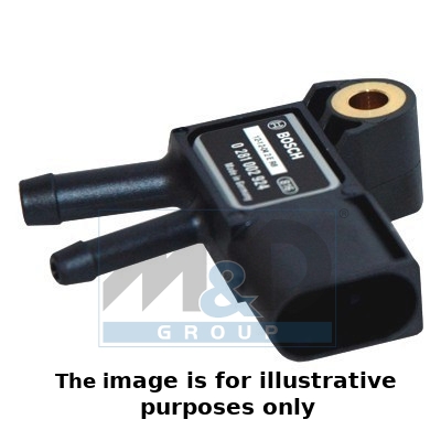 Uitlaatgas druksensor