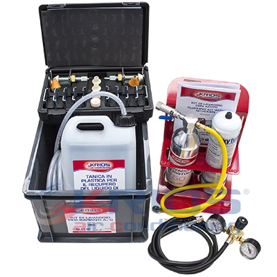 Kit de lavage avec adaptateurs