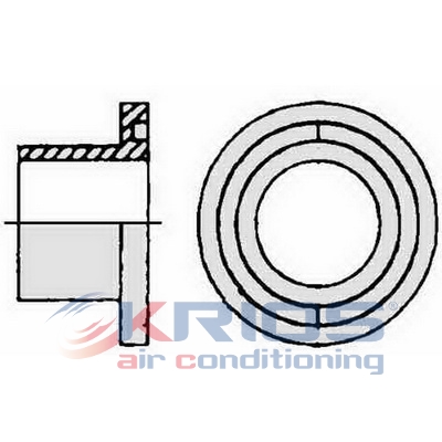 Adaptateur TUBE O -> ROTOLOCK