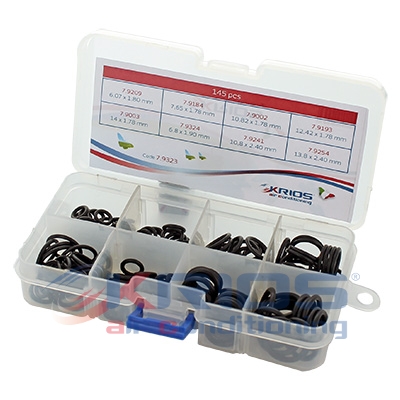Kit O-ring ZWART TOYOTA/AUDI