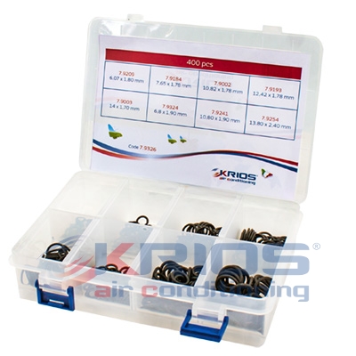 Kit O-ring groen HONDA/VW (400st)