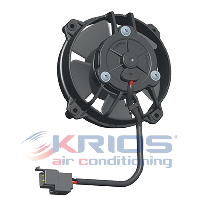 Ventilateur D96 12V aspirant 5 pales