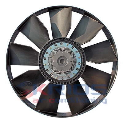 Viskeuze koppeling met ventilator