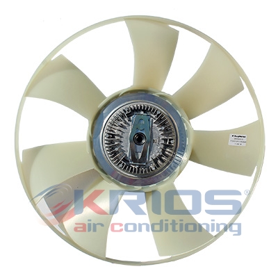 Viskeuze koppeling met ventilator