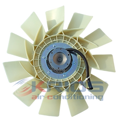 Viskeuze koppeling met ventilator