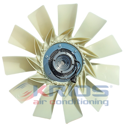 Viskeuze koppeling met ventilator