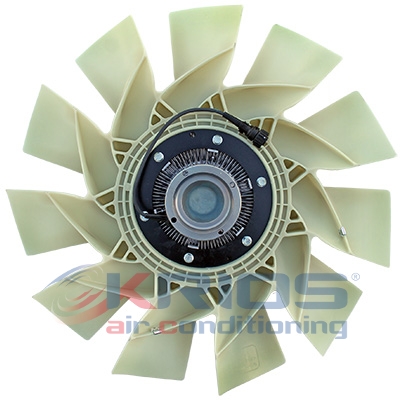 Viskeuze koppeling met ventilator