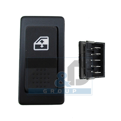 Universalfesterheberschalter, Fenster, 6 pins, VW