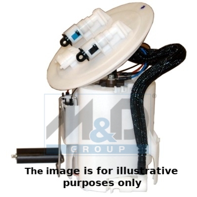 Brandstofpompblok ondergedompeld