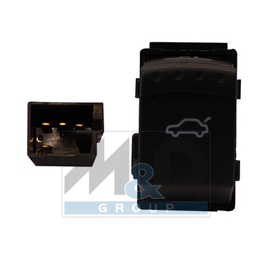 Bouton de commutation serrure de coffre