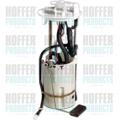 Brandstofpompblok ondergedompeld