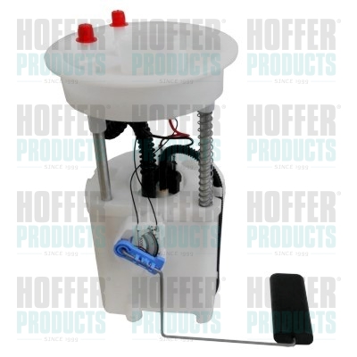 Brandstofpompblok ondergedompeld