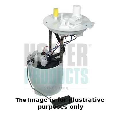 Brandstofpompblok ondergedompeld