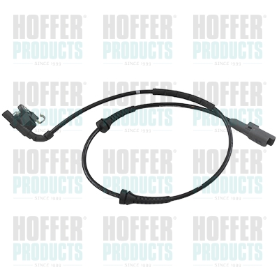 ABS sensor achteraan, 2 kanten