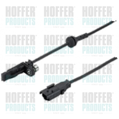ABS-Hintersensor, zweiseitig