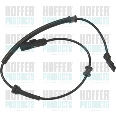 ABS-Hintersensor, zweiseitig