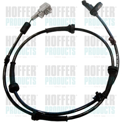 ABS-Hintersensor, zweiseitig