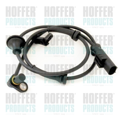 ABS-Hintersensor, zweiseitig