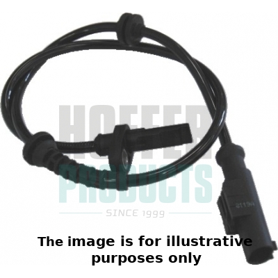 ABS-Hintersensor, zweiseitig