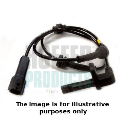 ABS-Hintersensor, zweiseitig