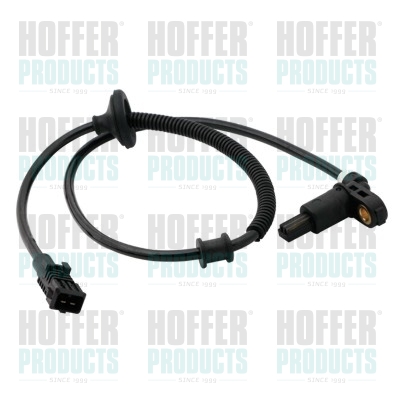 ABS sensor achteraan, 2 kanten