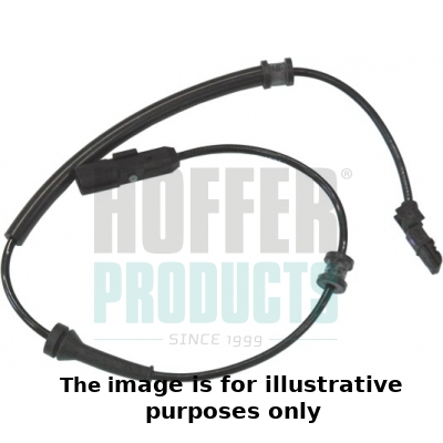 ABS-Hintersensor, zweiseitig