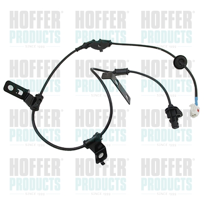 ABS sensor achteraan, links