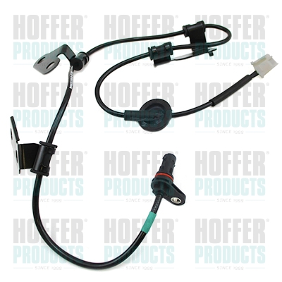 ABS sensor achteraan, links
