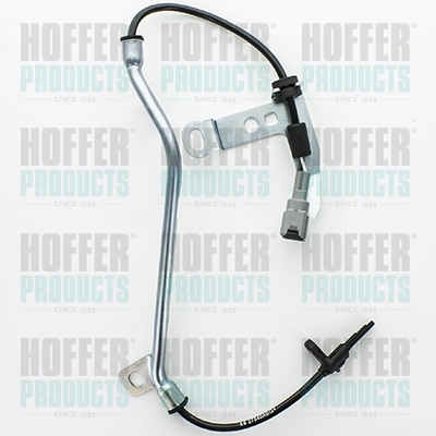 ABS sensor achteraan, links