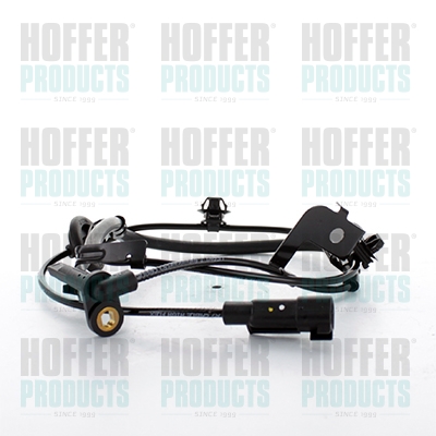 ABS sensor achteraan, links