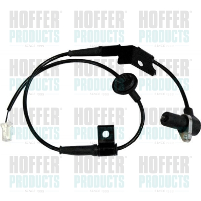 ABS sensor achteraan, links