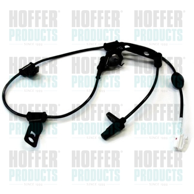 ABS sensor achteraan, links