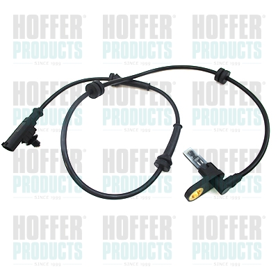 ABS sensor achteraan, links
