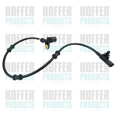 ABS sensor achteraan, links