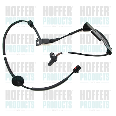 ABS sensor achteraan, links