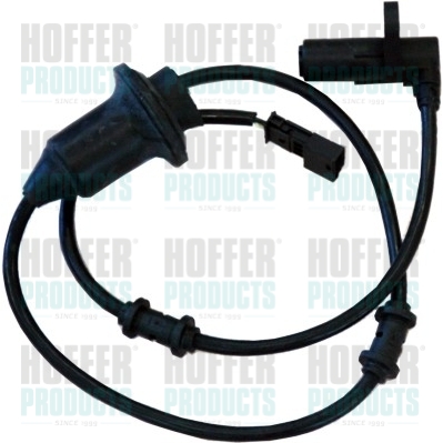 ABS sensor achteraan, links