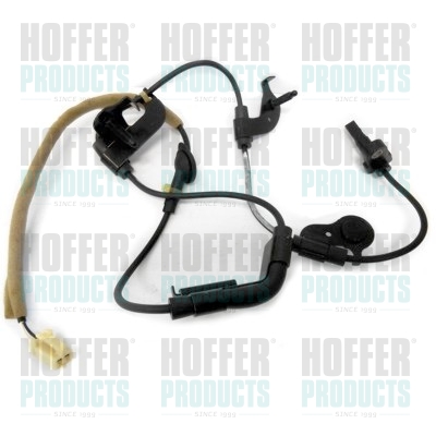 ABS sensor achteraan, links