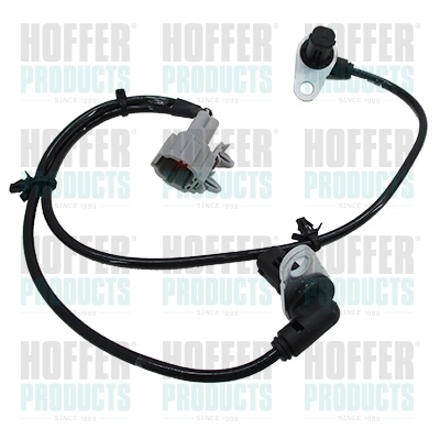 ABS-Hintersensor, zweiseitig