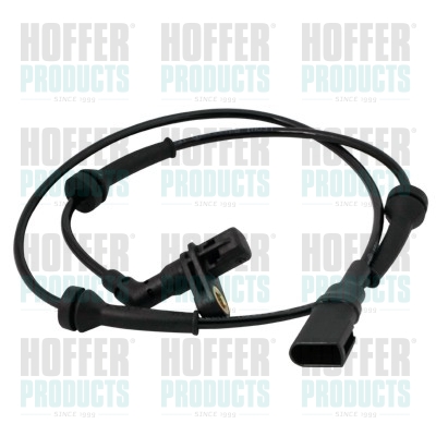 ABS sensor vooraan, 2 kanten