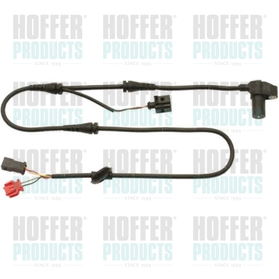 ABS sensor vooraan, 2 kanten