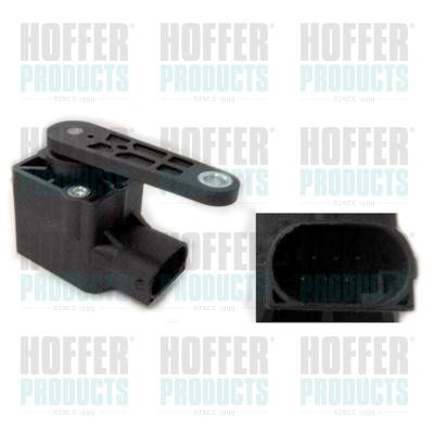 Koplamphoogtesensor