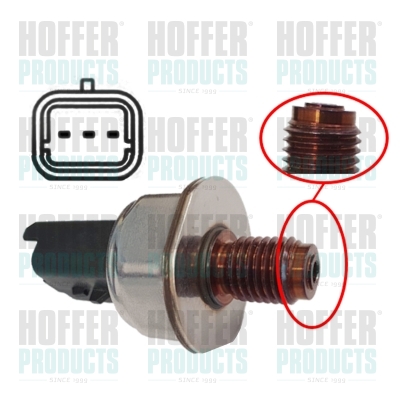 Brandstofdruksensor