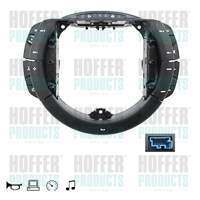 Commande au volant multifunction